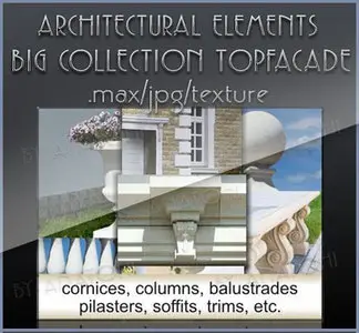Architectural Elements - Big Collection Topfacade