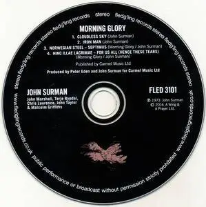 John Surman - Morning Glory (1973) {2016 Remastered Reissue - Fledg'ling Records FLED 3101}