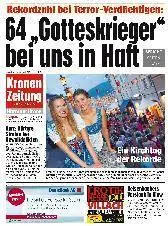 Kronen Zeitung Kärnten - 06. August 2017