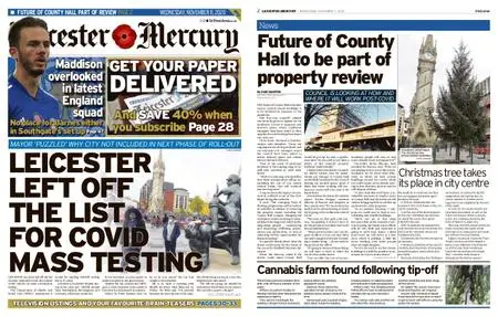 Leicester Mercury – November 11, 2020