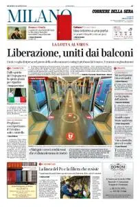 Corriere della Sera Milano – 26 aprile 2020