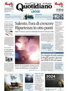 Quotidiano di Puglia Lecce - 2 Gennaio 2024