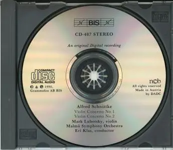 Alfred Schnittke - Violin Concertos Nos. 1 & 2 (1990) {BIS Schnittke Edition, BIS-487} (Item #8)