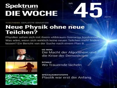Spektrum - Die Woche – 10 November 2016
