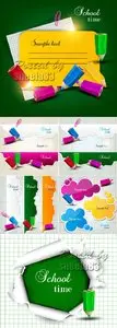 Shine Back to School Vector