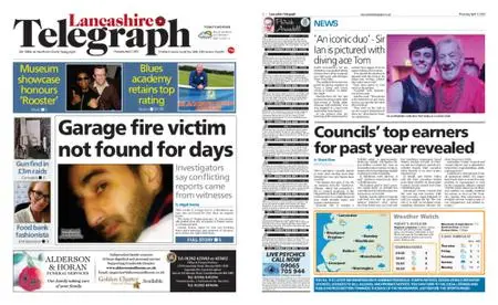 Lancashire Telegraph (Blackburn, Darwen, Hyndburn, Ribble Valley) – April 07, 2022