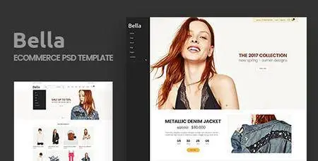 ThemeForest - Bella v1.0 - Multipurpose E-Commerce and Blog PSD Template - 19681974