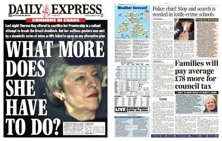 Daily Express – March 28, 2019