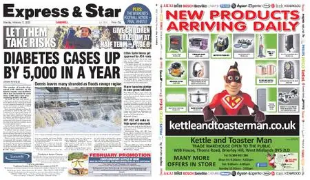 Express and Star Sandwell Edition – February 17, 2020