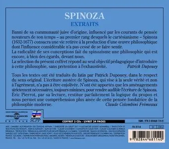 Spinoza - extraits de l'oeuvre (CD audio)