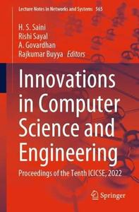 Innovations in Computer Science and Engineering: Proceedings of the Tenth ICICSE, 2022