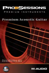 M-Audio Pro Sessions Premium Instruments Premium Acoustic Guitar MULTiFORMAT (repost)