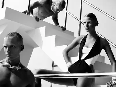 Suvi Koponen & Constance Jablonski by Mikael Jansson for Interview June 2012