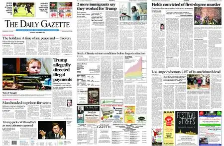 The Daily Gazette – December 08, 2018