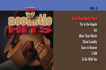 Guitar Play-Along: Volume 3 - Acoustic Hits [repost]