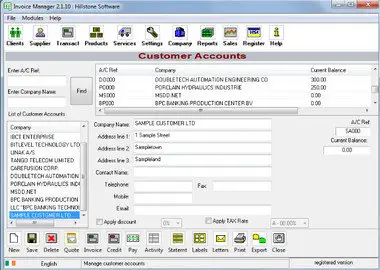 Hillstone Invoice Manager v2.1.13 