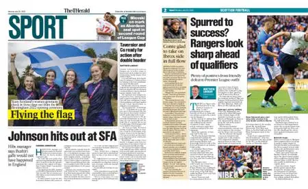 The Herald Sport (Scotland) – July 25, 2022