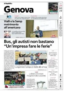 la Repubblica Genova - 29 Marzo 2019