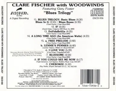 Clare Fischer - Blues Trilogy (1982) {Discovery Records ‎DSCD-936 rel 1987}