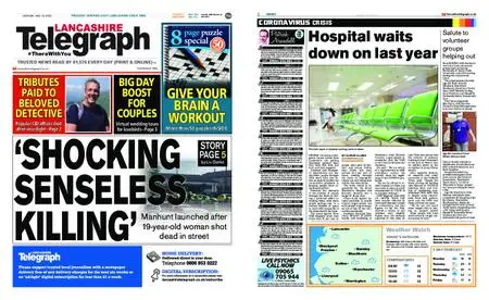 Lancashire Telegraph (Blackburn, Darwen, Hyndburn, Ribble Valley) – May 18, 2020