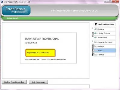 Error Repair Professional v4.1.5 Portable