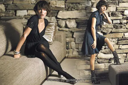 Milla Jovovich - Mango Ad Campaign