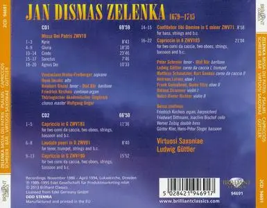 Ludwig Güttler, Virtuosi Saxoniae - Zelenka: Missa Dei Patris; Psalms; Capriccios