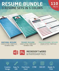 GraphicRiver - Resume Bundle