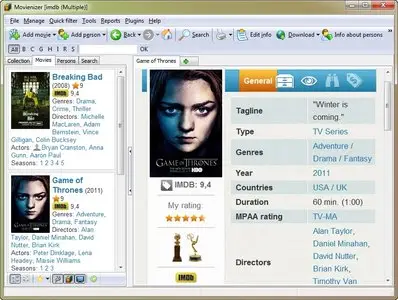 Movienizer 6.2 Build 374