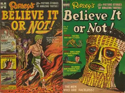 Ripley's Believe It Or Not Magazine #1-4 (1953-1954) Comlpete