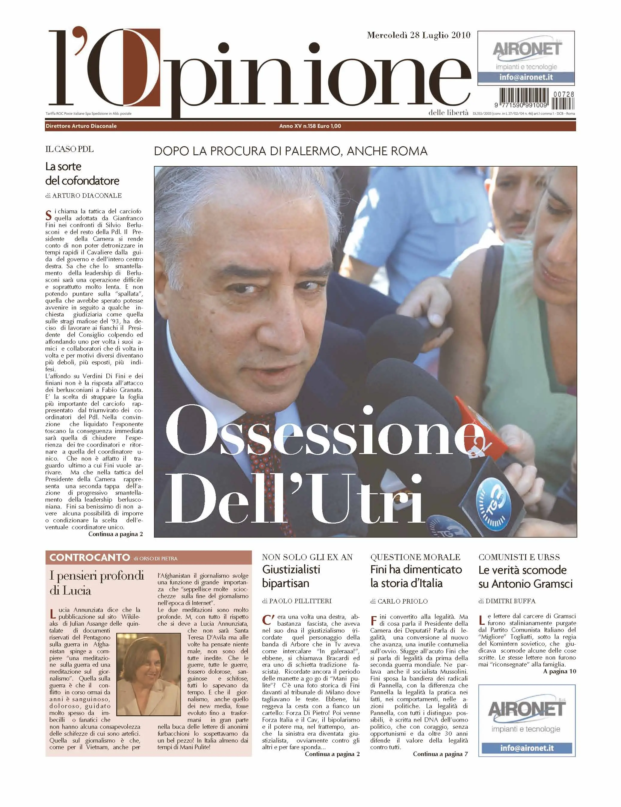 L'Opinione 28.07.2010