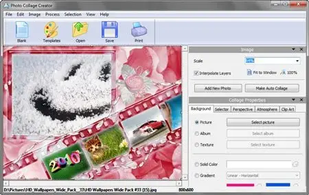 AMS Software Photo Collage Creator 4.25 Portable