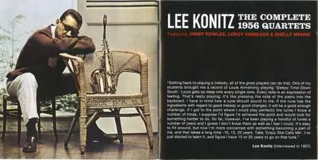 Lee Konitz - The Complete 1956 Quartets (2010) {2CD Set American Jazz Classics AJC 99017}
