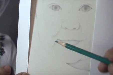 5 Pencil Method - How To Draw A Portrait