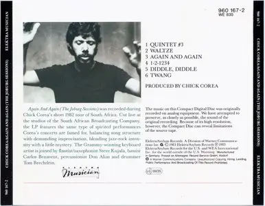 Chick Corea - Again And Again (1983) {Elektra 960167}
