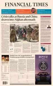 Financial Times Middle East - August 23, 2021