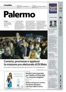 la Repubblica Palermo - 27 Ottobre 2018