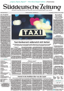 Süddeutsche Zeitung vom Mittwoch, 03. September 2014