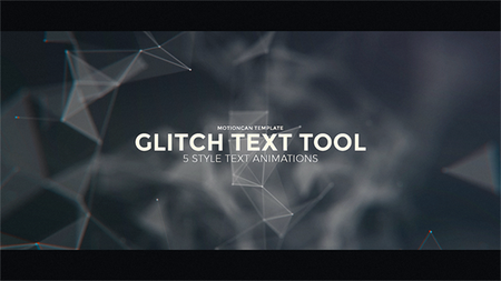 Glitch Text Tool - Project for After Effects (VideoHive)