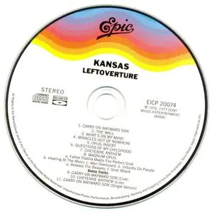 Kansas - Leftoverture (1976) [Epic EICP 20074, Japan]