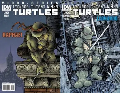 Teenage Mutant Ninja Turtles Micro Series TMNT #1-4 (2012)