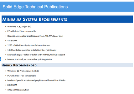 Siemens Solid Edge Tech Publications 2023