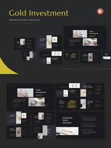 Gold Investment PowerPoint, Keynote and Google Slides