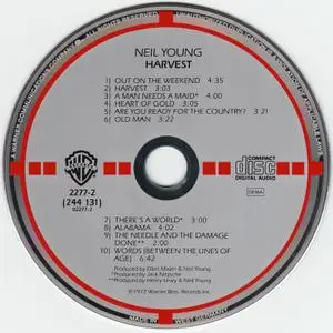 Neil Young - Harvest (1972) {1984, W. Germany Target CD}