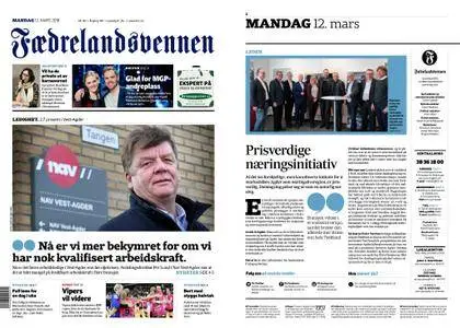 Fædrelandsvennen – 12. mars 2018