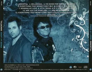 Pride Of Lions - Immortal (2012) [Japanese Ed.]