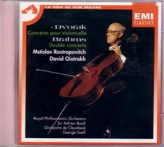 DVORAK-BRAHMS Concerti - Rostropovitch & RPO ... @320