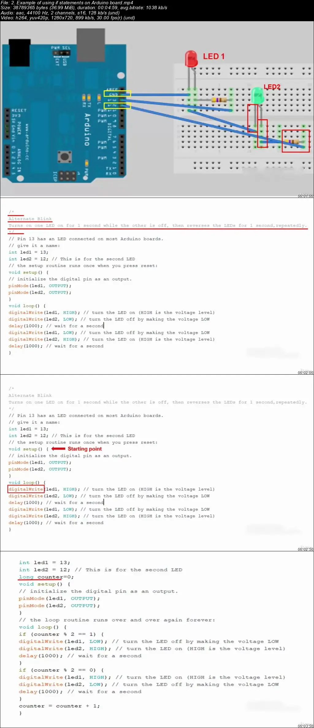 Learn Arduino programming with concepts step by step guide