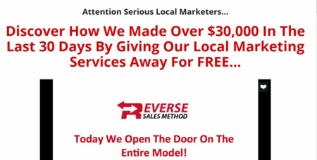 Reverse Sales Method