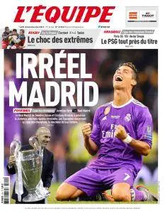 L'equipe du Dimanche 4 Juin 2017